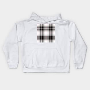 Plaid Design Kids Hoodie